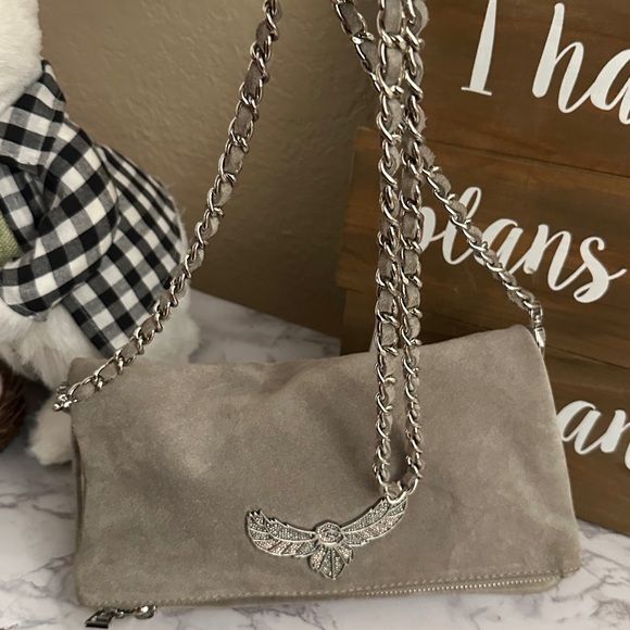 ZADIG & VOLTAIRE SUEDE BAG - Picture 2 of 16